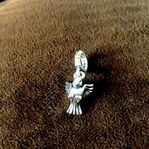 😍Pandora Dangle Retired Dove Charm